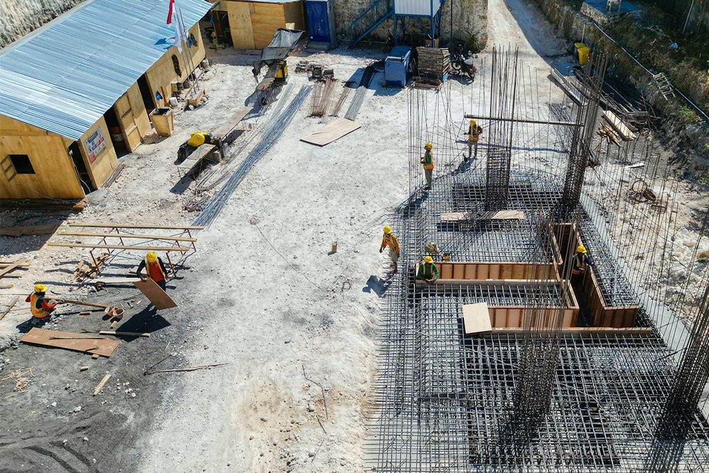 hotel project down in Bali